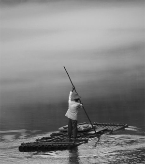 烟雨迷蒙小东江