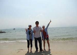 巽寮湾不成便调侃海龟与心动的金沙湾