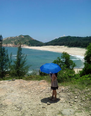 巽寮湾不成便调侃海龟与心动的金沙湾